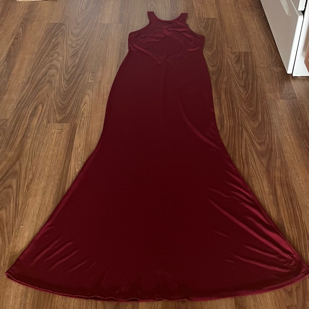Forever 21 Burgundy Maxi Dress